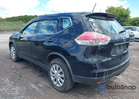 2016 Nissan Rogue S из США, поврежденный, VIN KNMAT2MV2GP659602